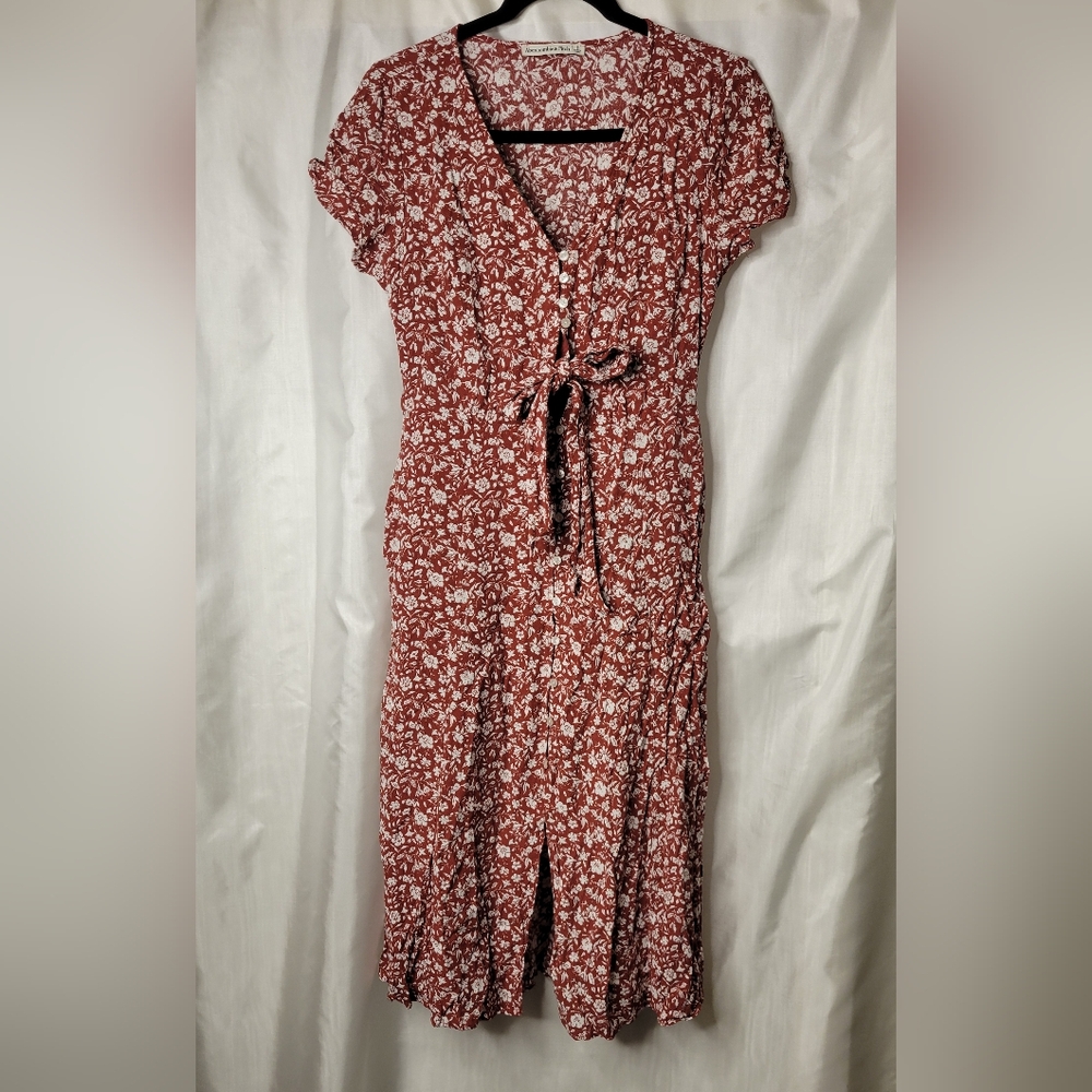 Abercrombie & Fitch button down floral dress